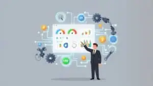 Marketing efficiency system optimization dashboard improving campaign performance and business growth