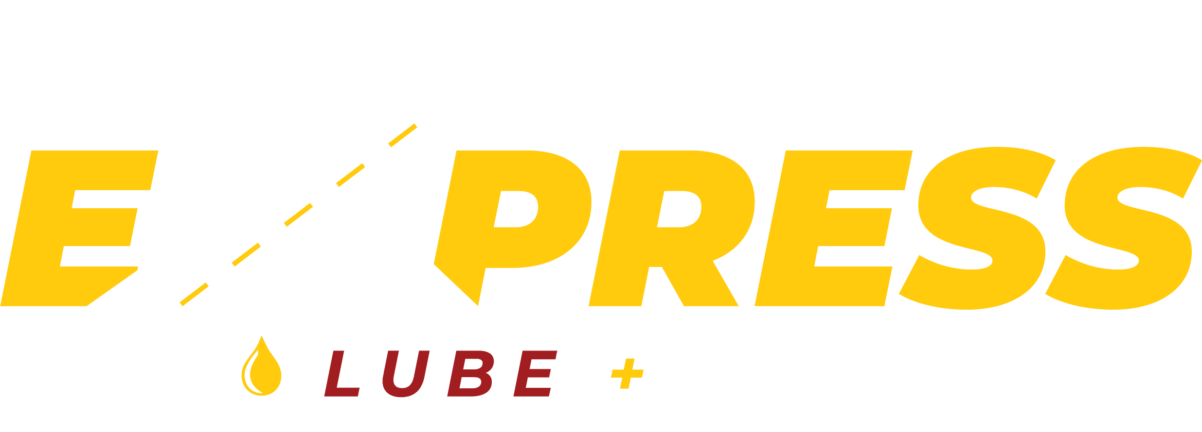 Express Lube & Car Care logo representing professional oil changes, preventive maintenance, and complete auto repair services