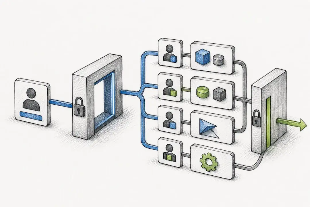 Role based access and offboarding flow