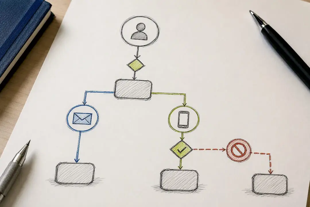 Consent-based channel routing workflow