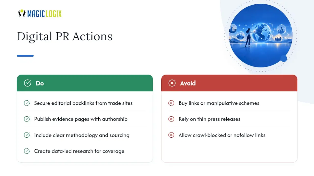 How Does Digital PR Drive SEO and AI Search Visibility? — overview diagram