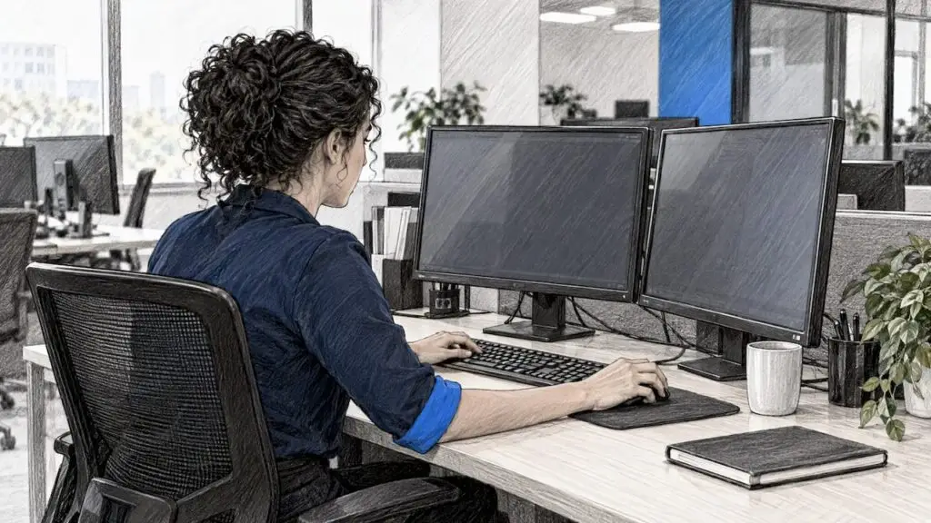 Marketing specialist reviewing CRM lead field mapping