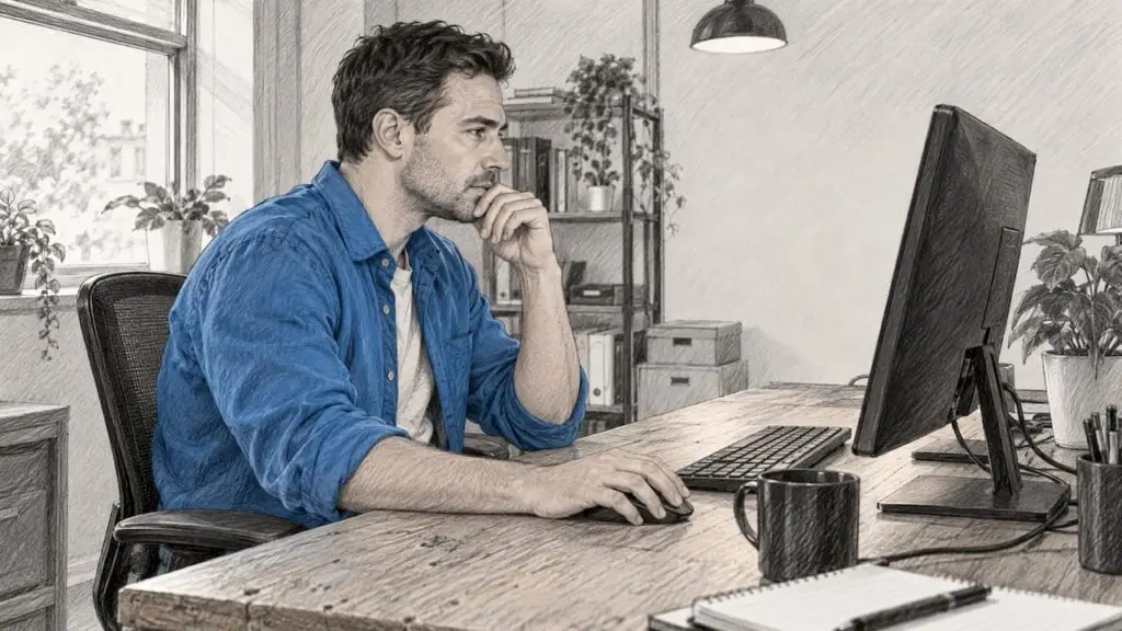 Marketer editing a location landing page template