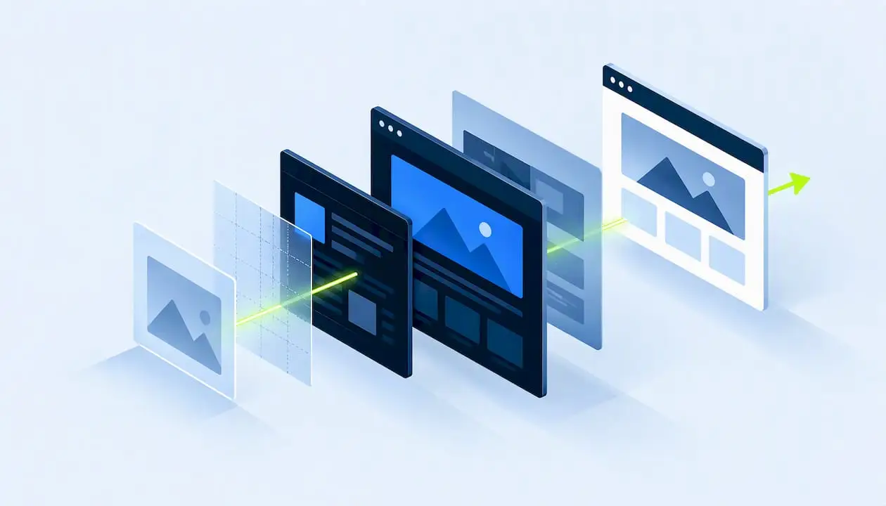 Layered page planes suggest faster rendering