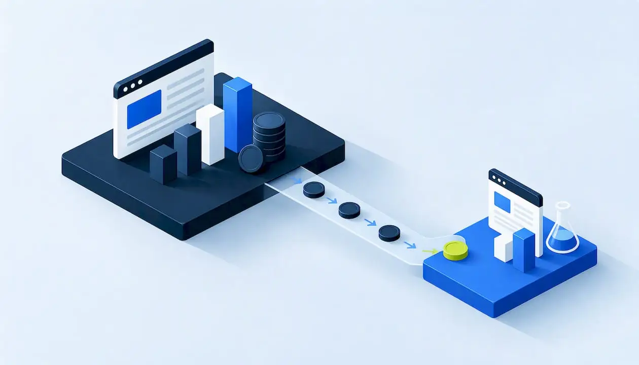 Geometric illustration of campaign budget allocation