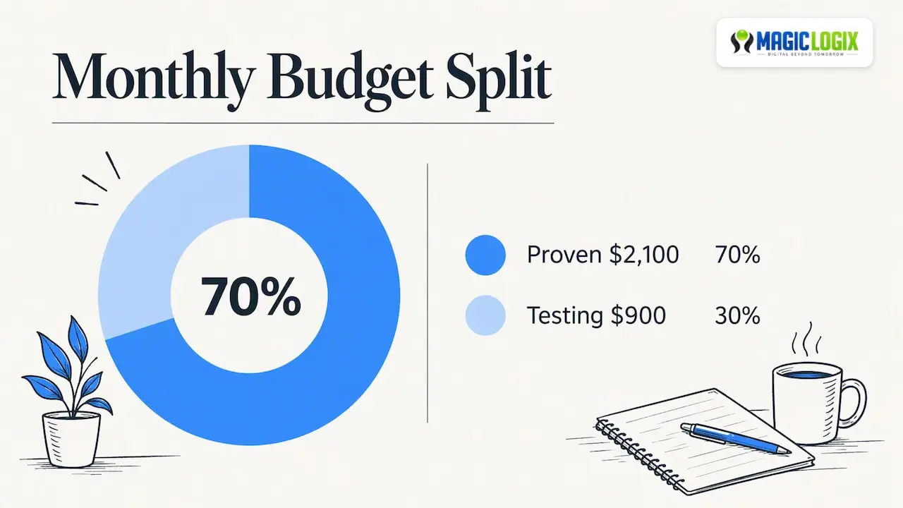 Proportional split of proven campaigns and tests