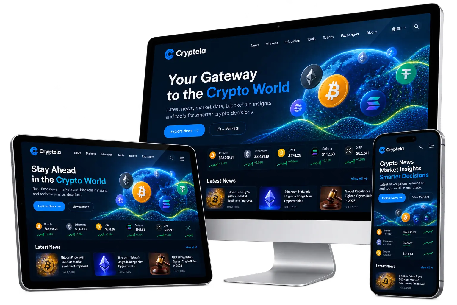 Cryptela - Digital Publishing & Search Platform